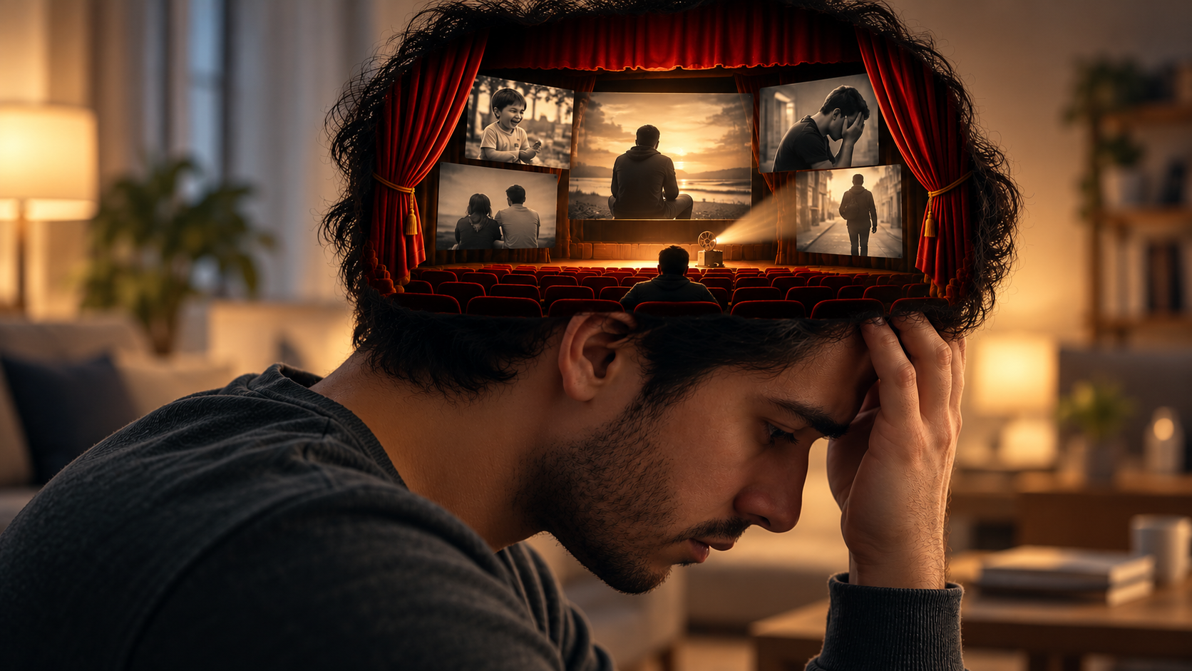 عندما يتحول عقلك إلى مسرح لأحداث الماضي